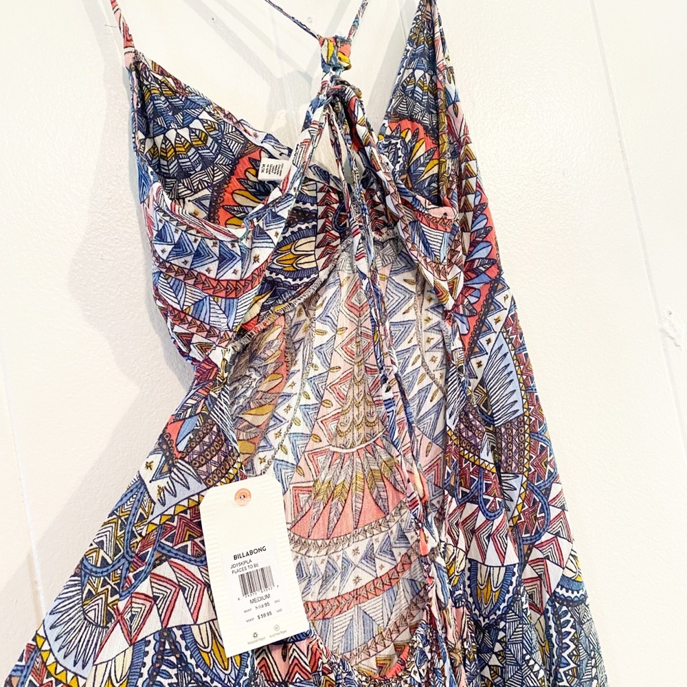 NWT Billabong Places To Be Boho Maxi Dress Size Small - Picture 5 of 6